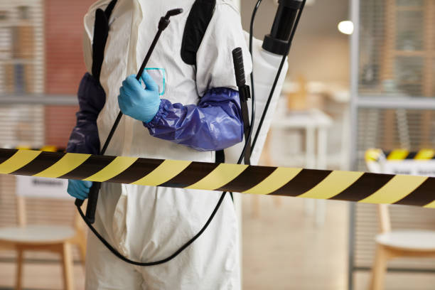Professional Biohazard Cleanup technician working in Fulshear, TX